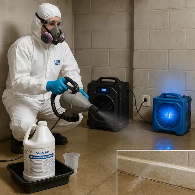 Sanitization and Odor Removal process in Zebulon, GA