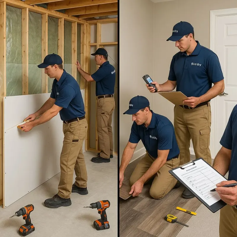 Repairs and Reconstruction process in Zebulon, GA